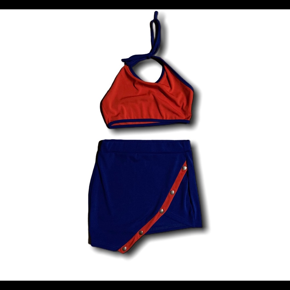Two piece skirt set